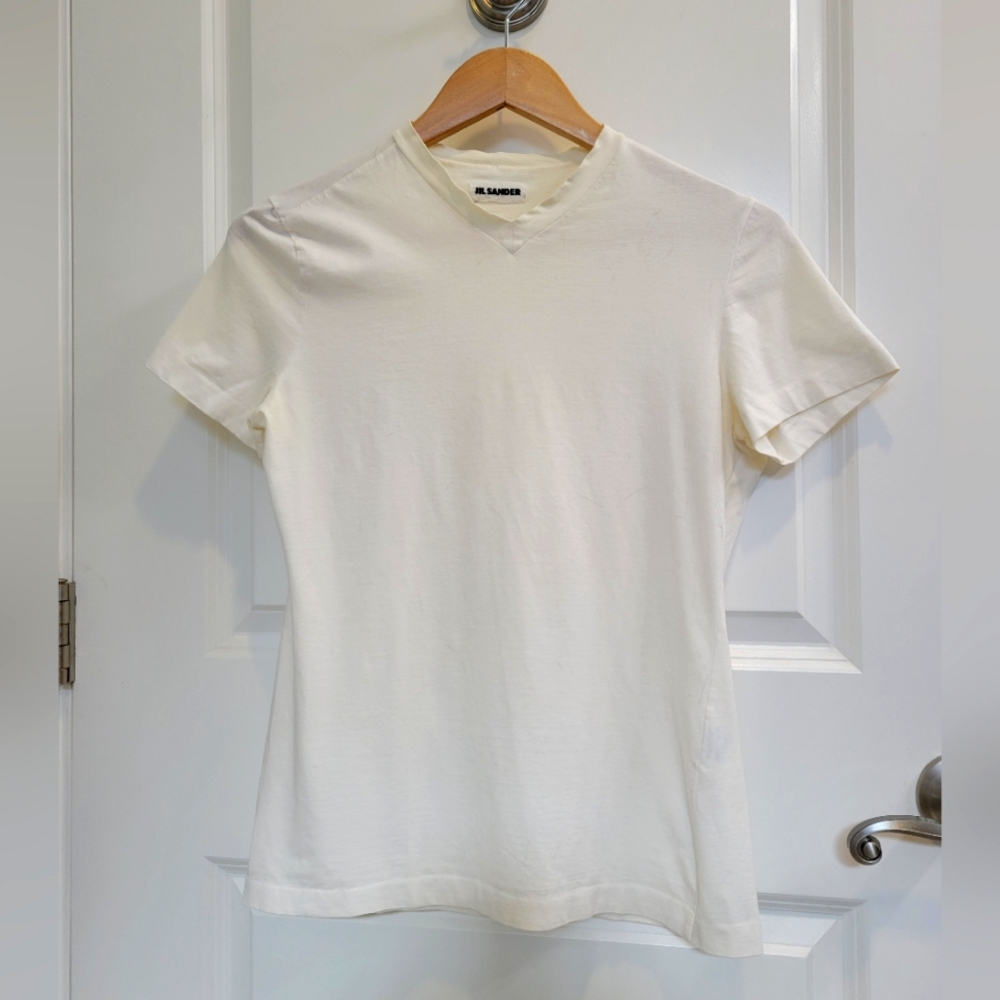 Jil Sander v neck t-shirt